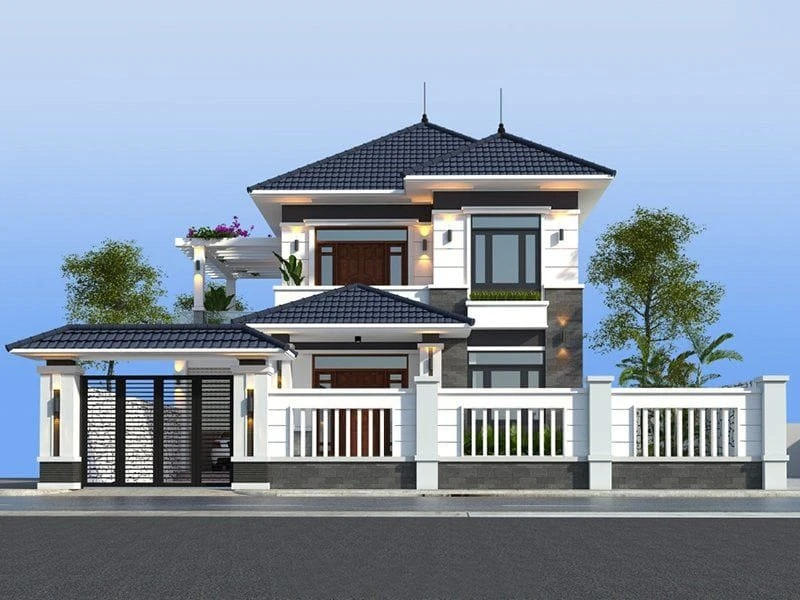 30+ mẫu nhà mái Nhật đẹp kèm chi phí cụ thể 6 30+ mẫu nhà mái Nhật đẹp kèm chi phí cụ thể