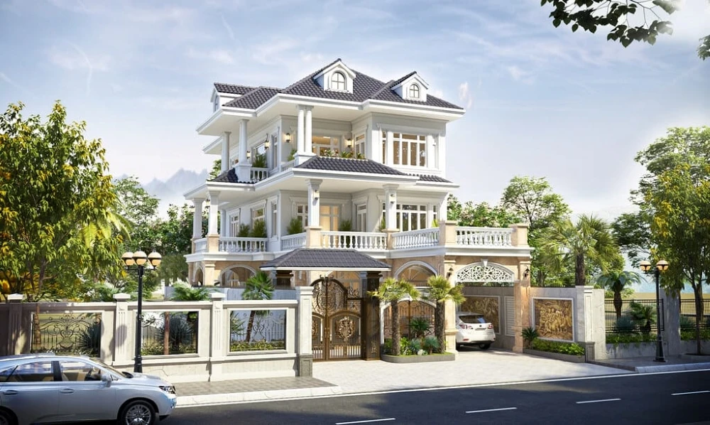 30+ mẫu nhà mái Nhật đẹp kèm chi phí cụ thể 22 nha mai nhat tan co dien 1