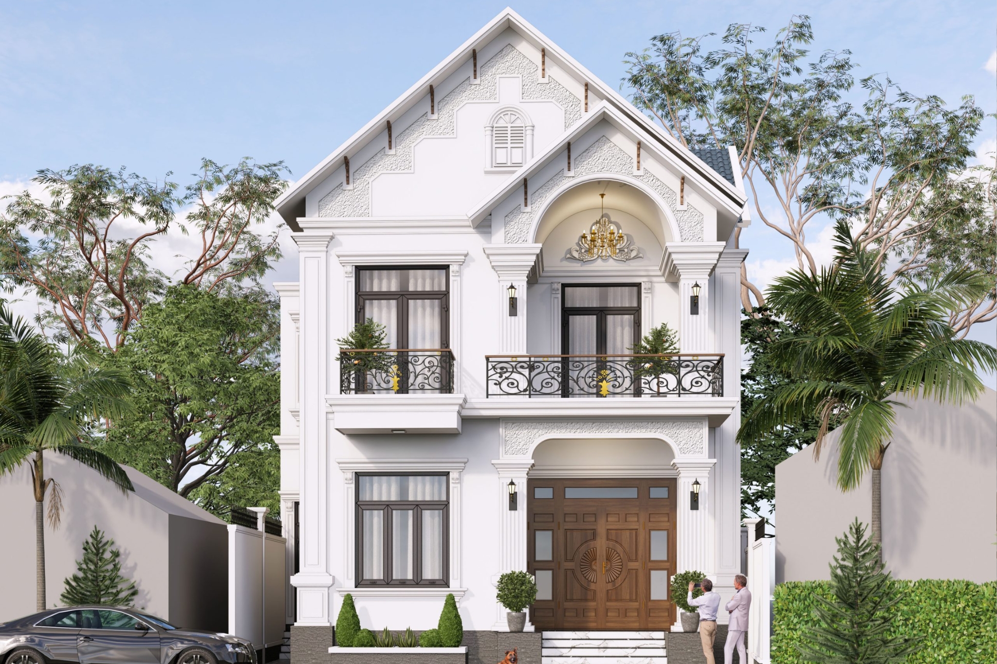 50+ mẫu nhà mái Thái đẹp, bắt kịp xu hướng 2026 28 nhà mái thái tân cổ điển cao cấp