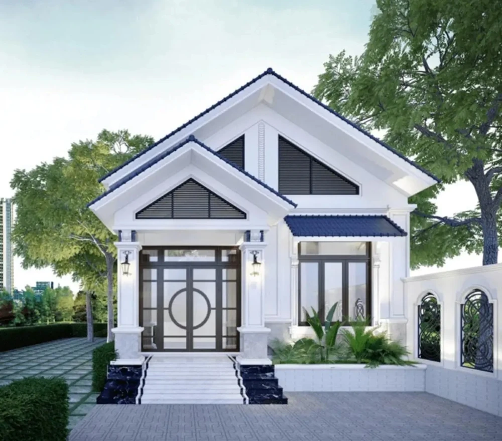 Nhà mái Thái phong cách tối giản
