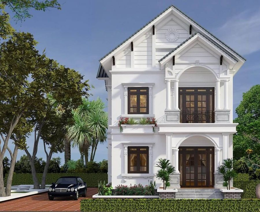 50+ mẫu nhà mái Thái đẹp, bắt kịp xu hướng 2026 33 nhà ống mái thái