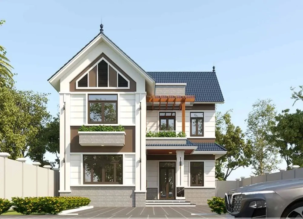 Nhà phố mái Thái
