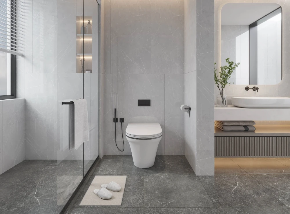 Top 12 mẫu gạch ốp lát nhà tắm đẹp hiếm gặp 2026 - Ốp gạch nhà tắm không lỗi thời 16 phoi mau gach op lat phong tam