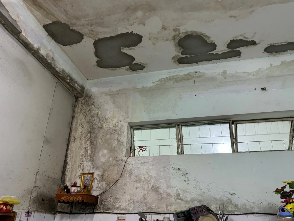 Dùng sai loại vữa cho trần bê tông kéo theo nhiều rủi ro về chất lượng