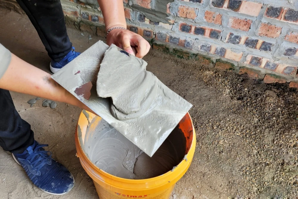 Vữa chuyên dụng cho gạch AAC có độ bám dính tốt hơn