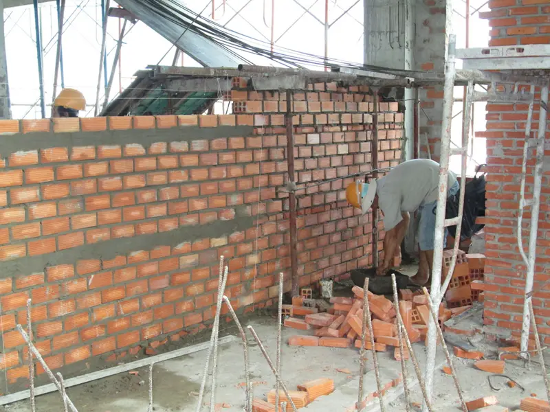 Tỷ lệ vữa xây chuẩn - Bảng tra tỷ lệ theo loại cát, tường, gạch 1 tại sao nên tuân thủ tỷ lệ vữa xây