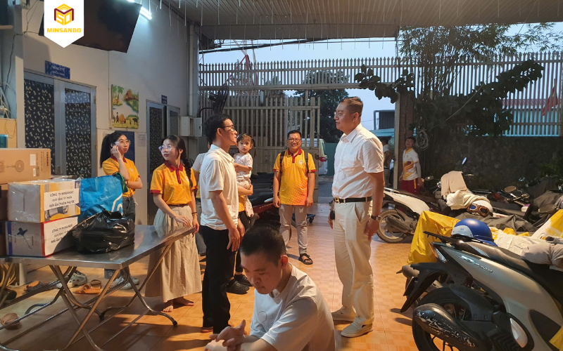 Thiện nguyện tháng 10: MINSANDO lan tỏa yêu thương tại Mái ấm Thiên Phước