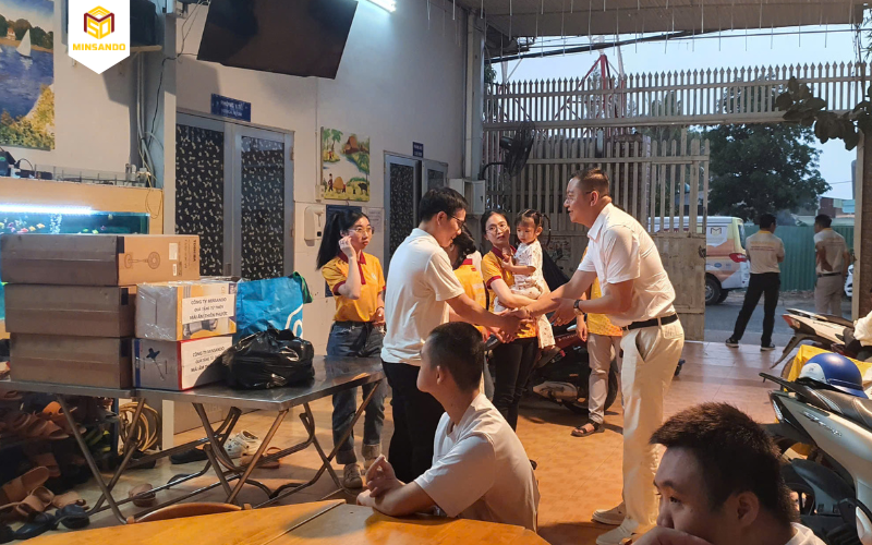 Thiện nguyện tháng 10: MINSANDO lan tỏa yêu thương tại Mái ấm Thiên Phước