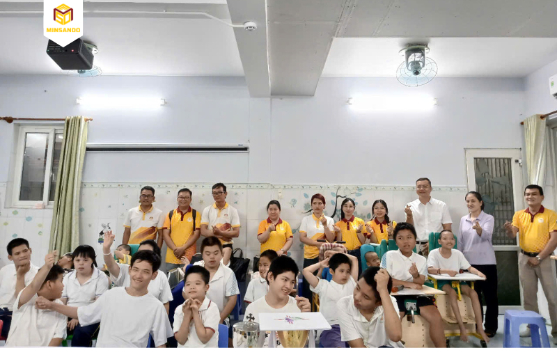 Thiện nguyện tháng 10: MINSANDO lan tỏa yêu thương tại Mái ấm Thiên Phước