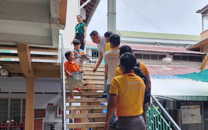 Góp một tay vì trẻ em và người khuyết tật tại Trung Tâm Bảo Trợ Thị Nghè 5 trung tam bao tro thi nghe 2