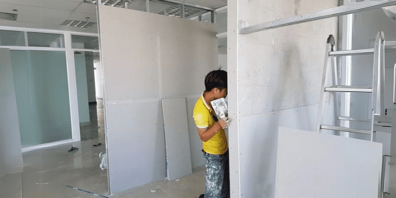 tường thạch cao cách nhiệt