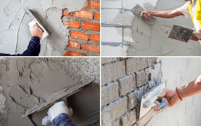 Các loại vữa trát lớp mỏng MINSANDO theo từng loại tường 4 Vữa trát lớp mỏng Minsando tương thích với vật liệu nền, siêu dẻo, hỗ trợ chống nứt, chống thấm