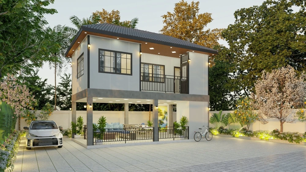 Nhà lắp ghép là gì? Nhà lắp ghép có phải nhà tiền chế không? 4 Nhà lắp ghép có ưu điểm là thi công nhanh, giảm chi phí xây dựng
