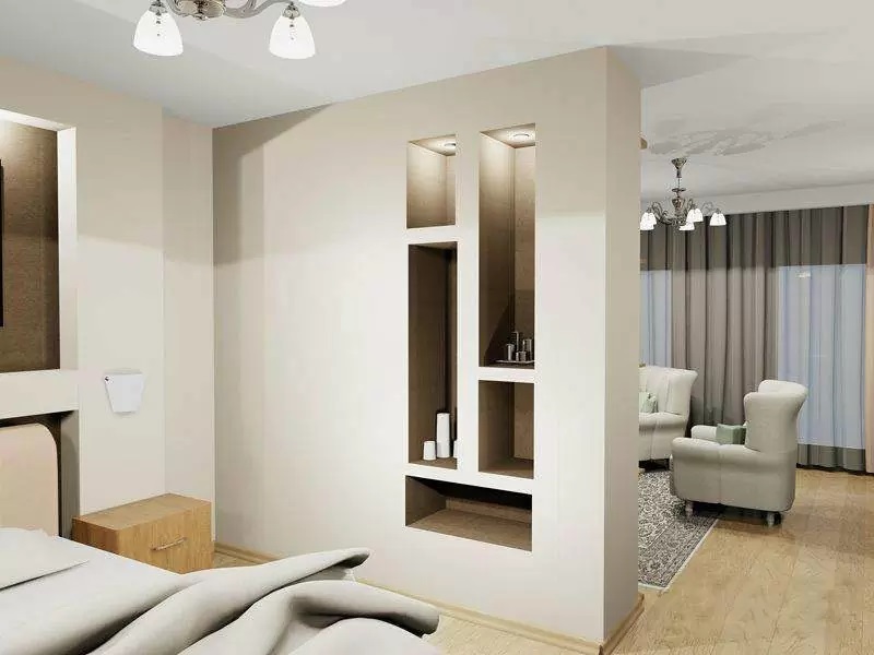 10+ ý tưởng làm vách ngăn chia phòng đẹp 3 vách ngăn thạch cao