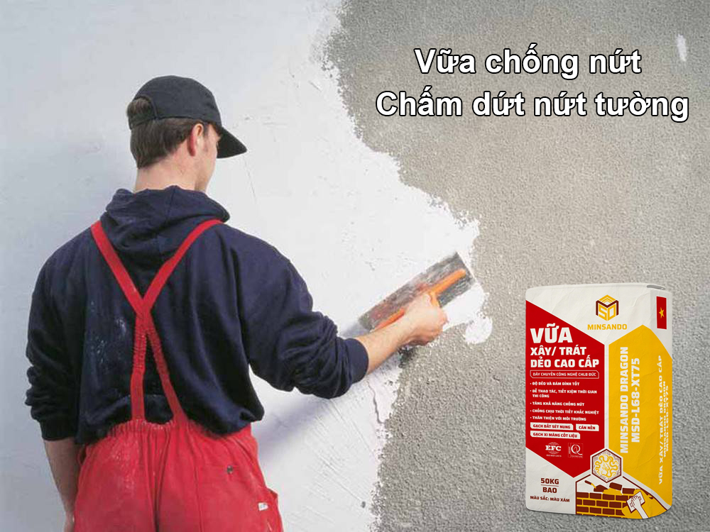 vữa chống nứt
