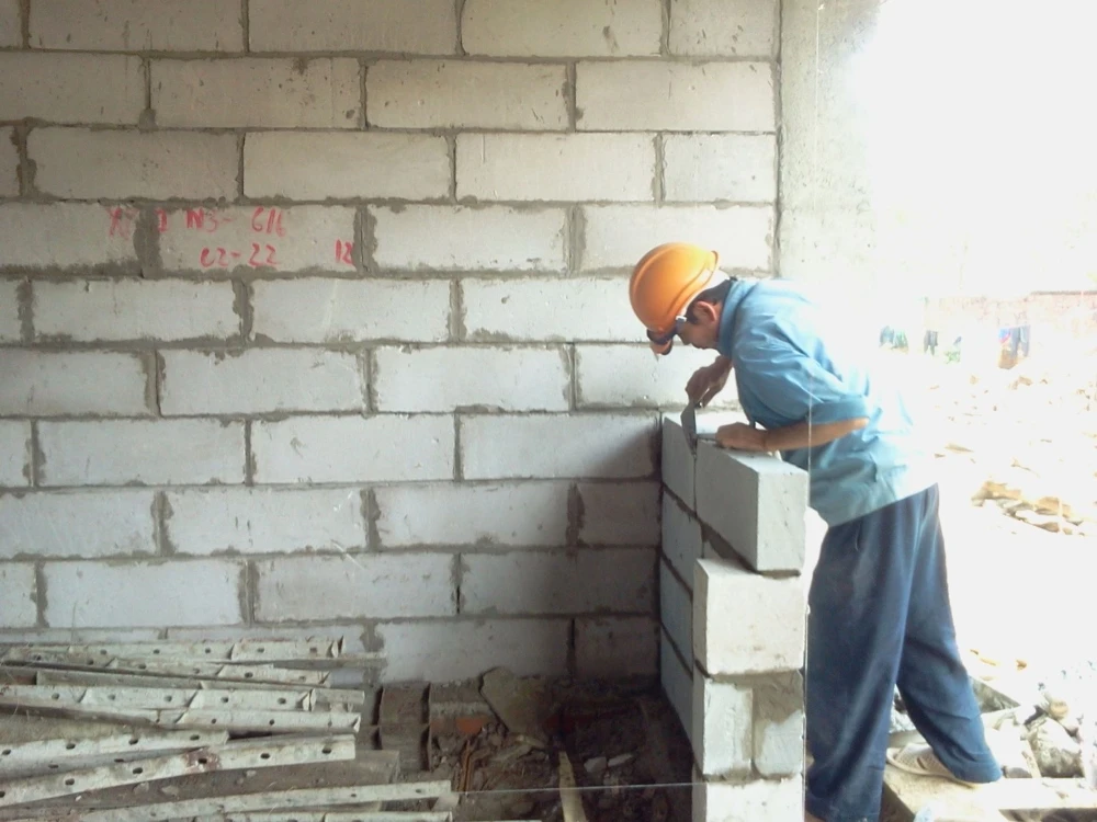 vữa trát minsando chuyên dụng cho gạch aac