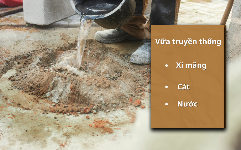 vữa xây trát truyền thống là gì