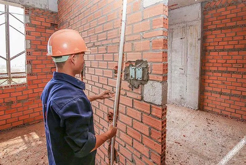 Tính giá gạch ống 4 lỗ để dự toán chi phí xây tường