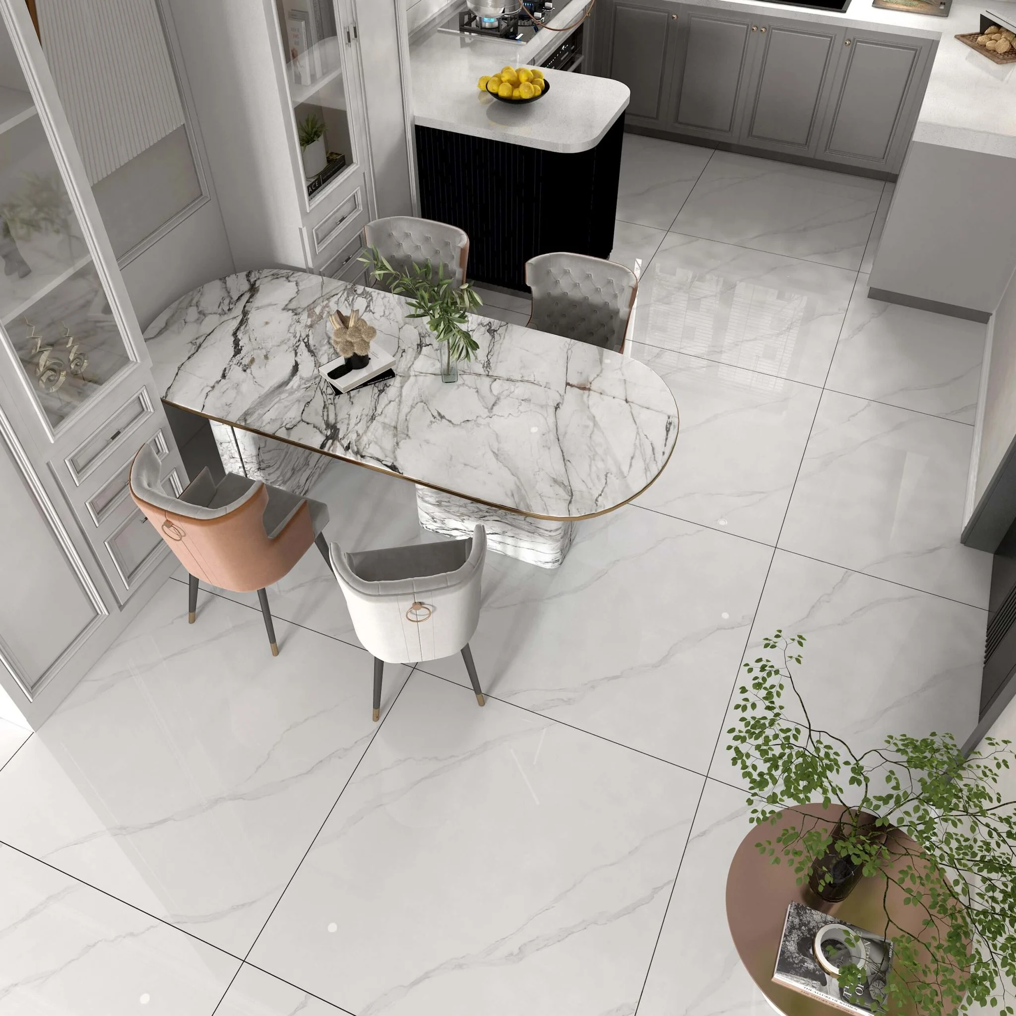 Keo dán gạch 100x100 và 5 lưu ý khi thi công gạch khổ lớn 2 Keo dán gạch 100x100 phải có độ bám dính tốt, phù hợp ốp lát gạch khổ lớn